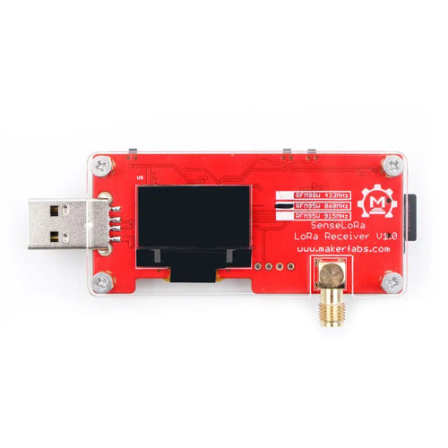 SenseLoRa High Sensitivity LoRa Receiver w/ Long Range Antenna (868M)