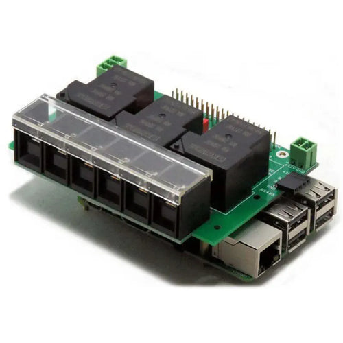 Sequent Microsystems 3 40A/240V Relays RS485 Daisy-Chainable HAT for Raspberry Pi