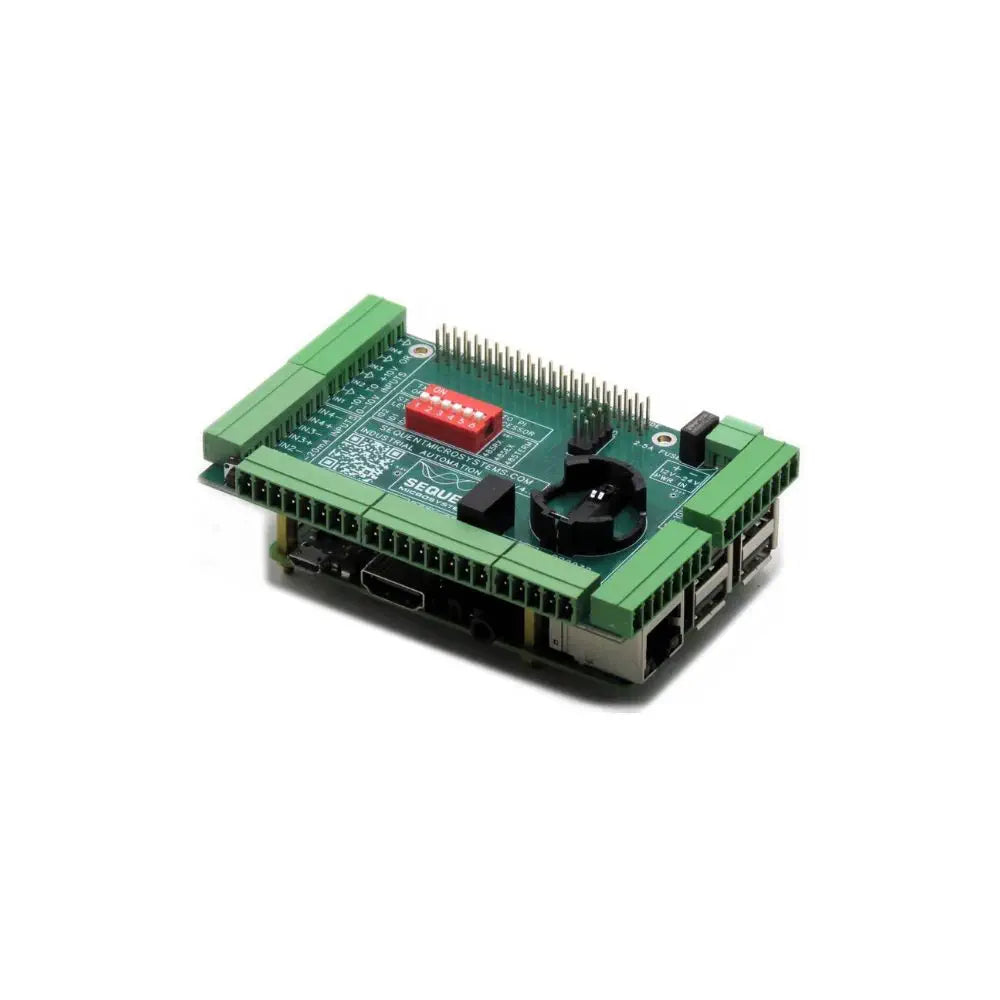 Sequent Microsystems Industrial Automation 8-Layer Stackable HAT for Raspberry Pi