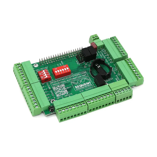 Sequent Microsystems Industrial Automation 8-Layer Stackable HAT for Raspberry Pi