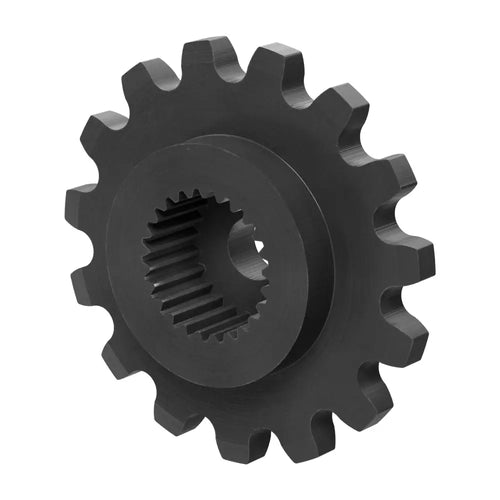 ServoCity 0.1227" Pitch, 15 Tooth Nylon Servo Sprocket W/ 25 Tooth Spline
