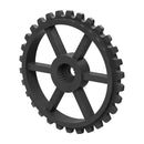 ServoCity 0.1227" Pitch, 30 Tooth Nylon Servo Sprocket W/ 24 Tooth Spline