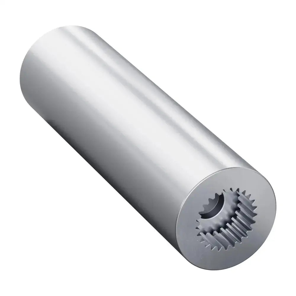 ServoCity 10mm Round Servo Shaft (25 Tooth Spline, 36mm Length)