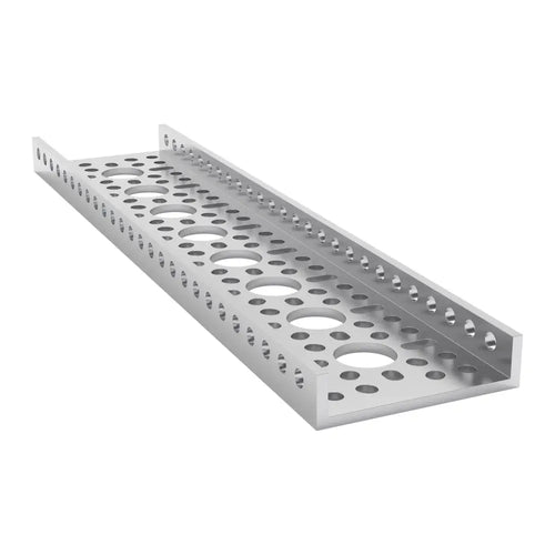 ServoCity 1121 Series Low-Side U-Channel (8 Hole, 216mm Length)