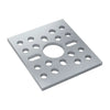 ServoCity 1123 Series Pattern Plate (1 x 1 Hole, 43 x 48mm)