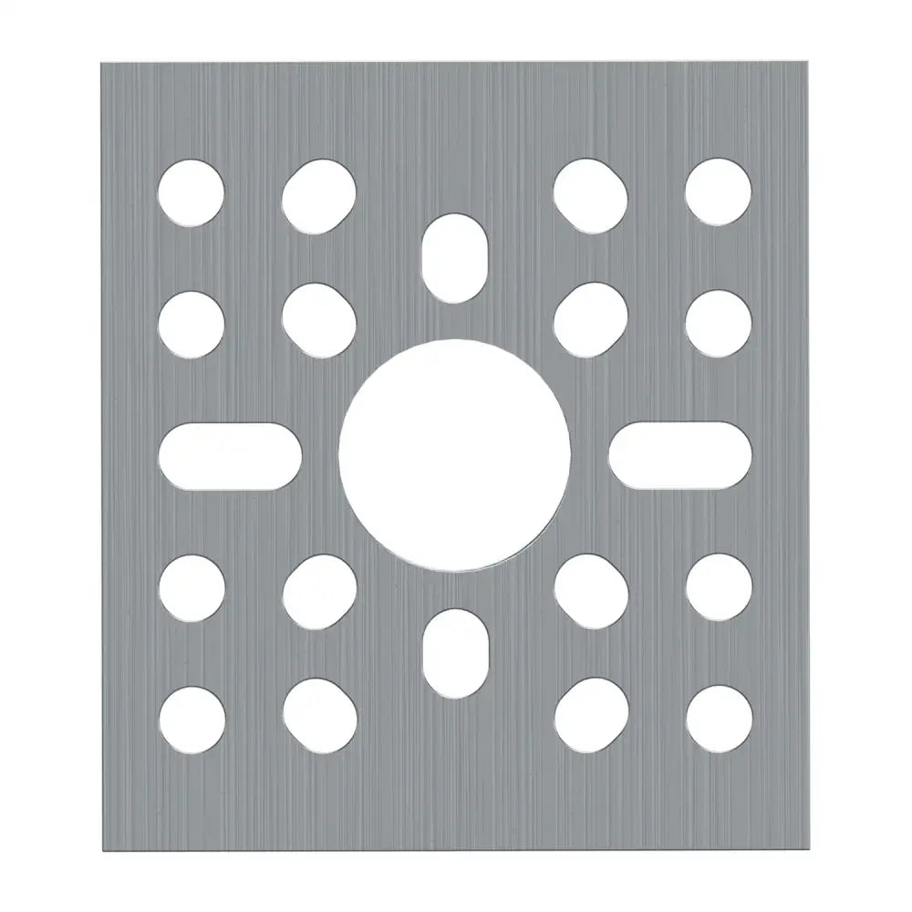 ServoCity 1123 Series Pattern Plate (1 x 1 Hole, 43 x 48mm)