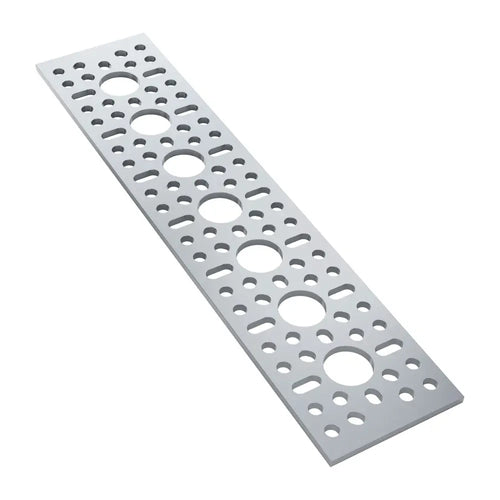 ServoCity 1123 Series Pattern Plate (1 x 7 Hole, 43 x 192mm)