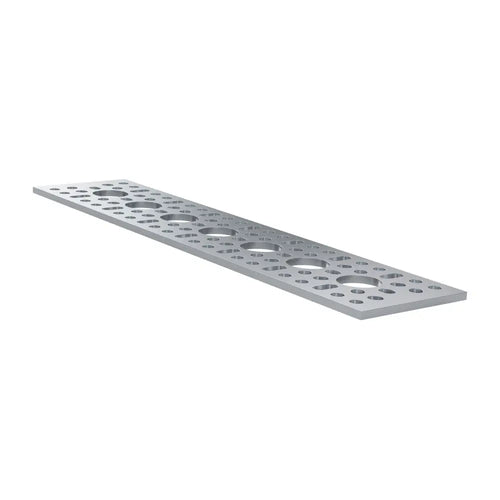 ServoCity 1123 Series Pattern Plate (1 x 7 Hole, 43 x 192mm)
