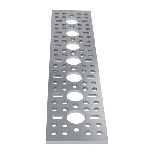 ServoCity 1123 Series Pattern Plate (1 x 7 Hole, 43 x 192mm)