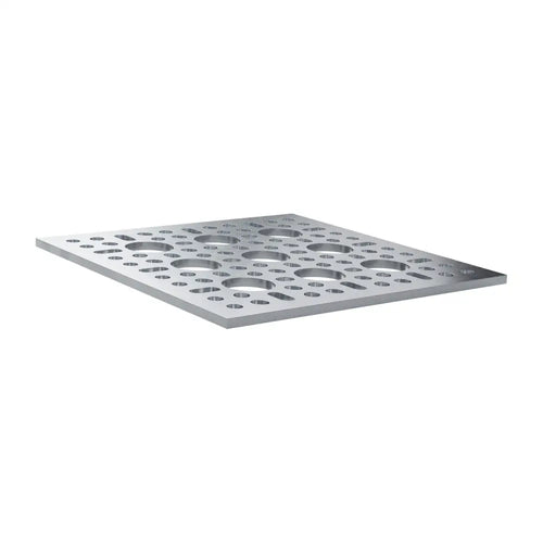 ServoCity 1123 Series Pattern Plate (3 x 3 Hole, 96 x 96mm)