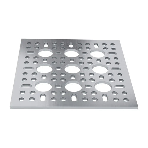 ServoCity 1123 Series Pattern Plate (3 x 3 Hole, 96 x 96mm)