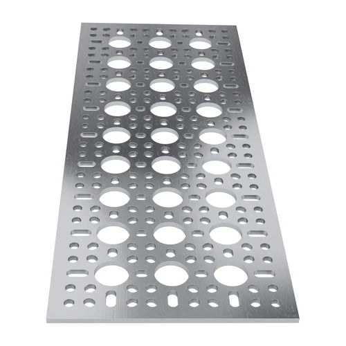 ServoCity 1123 Series Pattern Plate (3 x 9 Hole, 96 x 240mm)