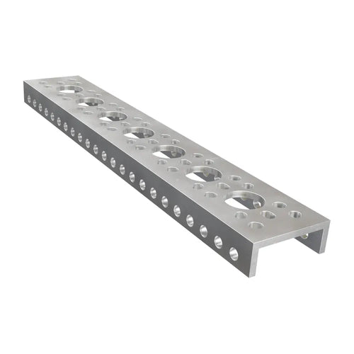 ServoCity 1143 Series Mini Low-Side U-Channel (7 Hole, 192mm Length)