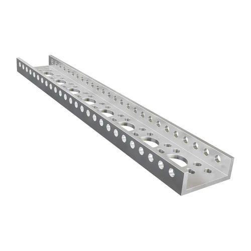 ServoCity 1143 Series Mini Low-Side U-Channel (8 Hole, 216mm Length)