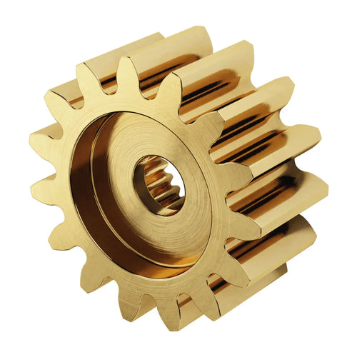 ServoCity 2305  Series Brass, MOD 0.8, Servo Gear (25 Tooth Spline, 15 Tooth)