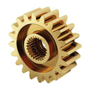 ServoCity 2305  Series Brass, MOD 0.8, Servo Gear (25 Tooth Spline, 20 Tooth)