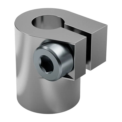 ServoCity 4001 Series Clamping Servo to Shaft Coupler (25 Tooth Spline to 1/4" Round Bore)