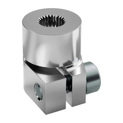 ServoCity 4001 Series Clamping Servo to Shaft Coupler (25 Tooth Spline to 1/4" Round Bore)