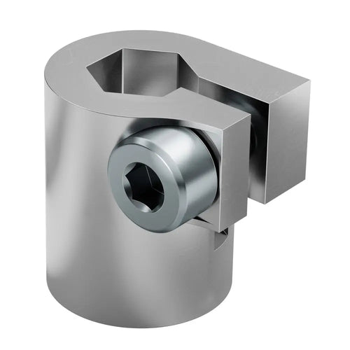 ServoCity 4001 Series Clamping Servo to Shaft Coupler (25 Tooth Spline to 8mm REX™ Bore)