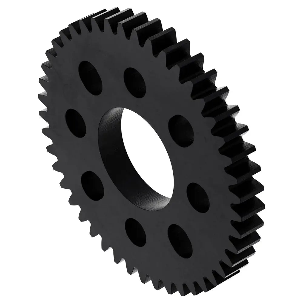 ServoCity 45 Tooth Hub-Mount Gear (MOD 0.8, 4mm Thick Acetal)
