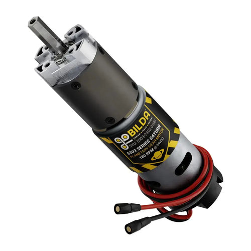 ServoCity 5303 Series Saturn Planetary Gear Motor w/ Encoder (99.5:1, 180 rpm)