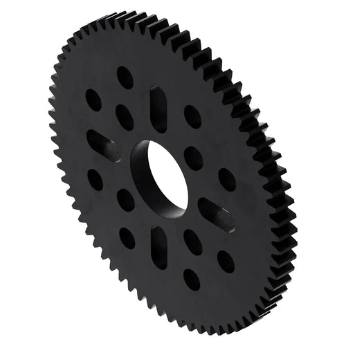 ServoCity 68 Tooth Hub-Mount Gear (MOD 0.8, 4mm Thick Acetal)