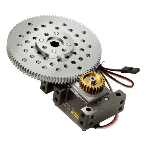 ServoCity Stingray-4 Servo Gearbox (0.68 Sec/60°, 15 rpm, 1400 Oz-in Torque, 450° Rotation)