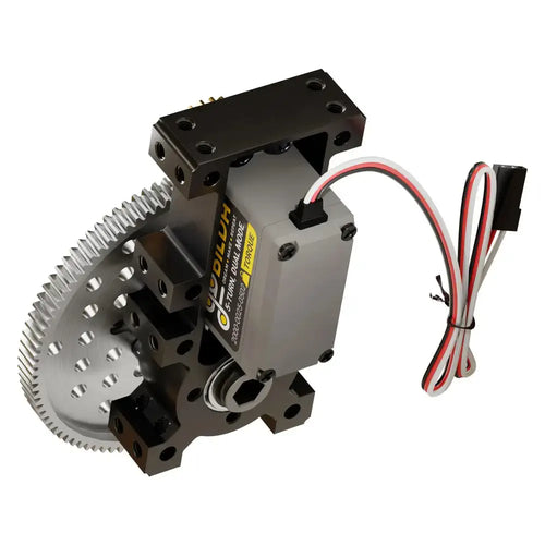 ServoCity Stingray-4 Servo Gearbox (0.68 Sec/60°, 15 rpm, 1400 Oz-in Torque, 450° Rotation)