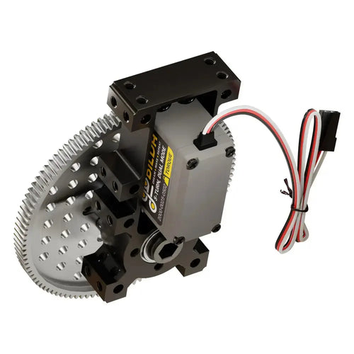ServoCity Stingray-9 Servo Gearbox (6.7 rpm, 3150 Oz-in Torque, Continuous Rotation)