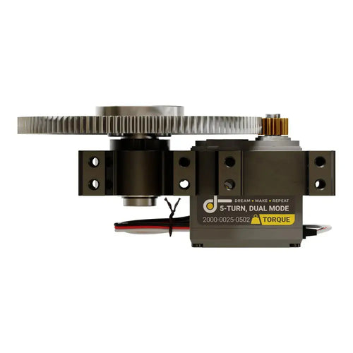 ServoCity Stingray-9 Servo Gearbox (6.7 rpm, 3150 Oz-in Torque, Continuous Rotation)