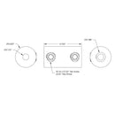 ServoCity 0.125" to 0.1875" Set-Screw Shaft Coupler