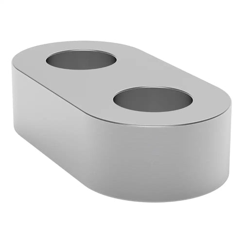 ServoCity 1102 Series Flat Beam (2 Hole, 16mm Length) - 2 Pack
