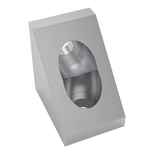 ServoCity 1204 Series Gusseted Angle Mount (1-3) - 2 Pack