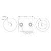 ServoCity 12mm to 4mm Set-Screw Shaft Coupler