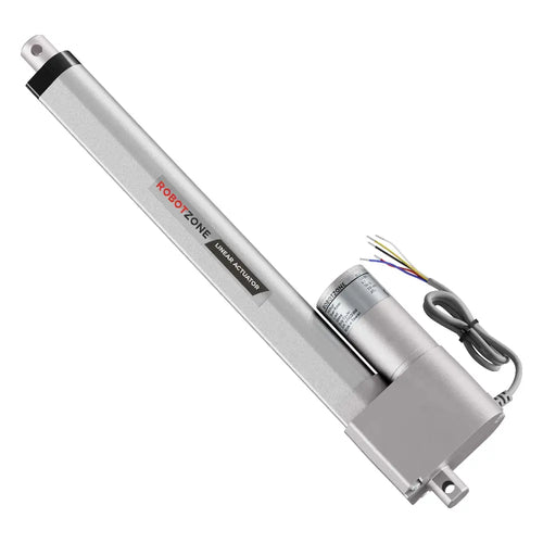 ServoCity 12V Heavy-Duty Linear Actuator (33lb Thrust, 1.7"/sec, 10" Stroke)