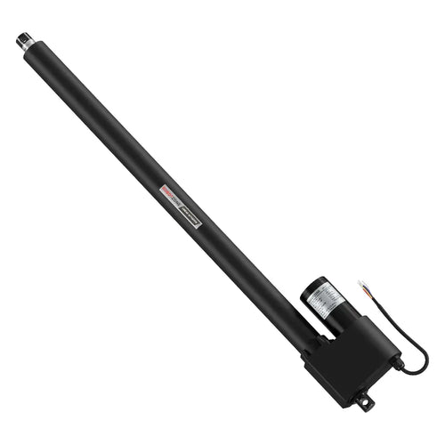 ServoCity 12V Super-Duty Linear Actuator (1010lb Thrust, 0.7"/sec, 24" Stroke)