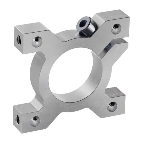 ServoCity 1401 Series 2-Side, 2-Post Clamping Mount (43mm Width, 22mm Bore)