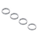 ServoCity 1522 Series 8mm ID Spacer (10mm OD, 2mm Length) - 4 Pack