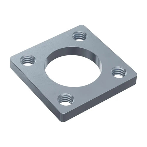 ServoCity 16mm Square Pattern Steel Threaded Plate - 2 Pack