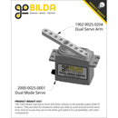 ServoCity 1902 Series Dual Servo Arm (25 Tooth Spline, 64mm Length)