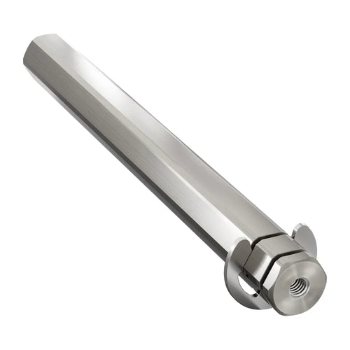 ServoCity 2109 Series Stainless Steel REX™ Shaft (12mm Diameter, 120mm Length)
