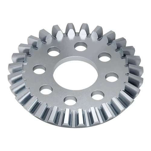 ServoCity 2307 Series Steel, MOD 1.5, Hub Mount Bevel Gear (14mm Bore, 28 Tooth)