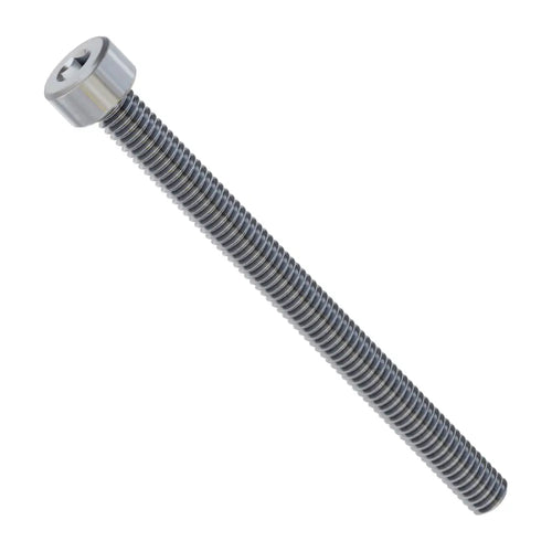 ServoCity 2800 Series Zinc-Plated Steel Socket Head Screw (M4 x 0.7mm, 50mm Length) - 25 Pack