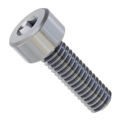ServoCity 2800 Series Zinc-Plated Steel Socket Head Screw (M4 x 0.7mm, 12mm Length) - 25pk