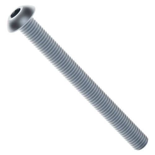 ServoCity 2802 Series Zinc-Plated Steel Button Head Screw (M4 x 0.7mm, 40mm Length) - 25pk