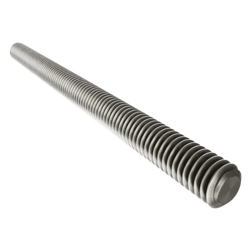 ServoCity 2808 Series Stainless Steel Threaded Rod (M4 x 0.7mm, 60mm Length) - 2 Pack