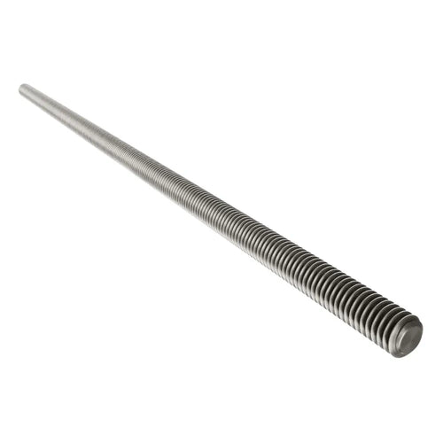 ServoCity 2808 Series Stainless Steel Threaded Rod (M4 x 0.7mm, 150mm Length) - 2 Pack