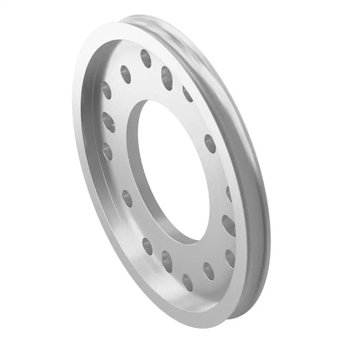 ServoCity 3400 Series Hub Mount Round Belt Pulley (32mm Bore, 64mm PD)