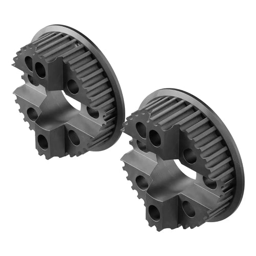 ServoCity 3402 Series 3mm HTD Pitch Plastic Hub Mount Timing Belt Pulley (14mm Bore, 36T)