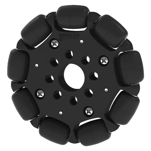ServoCity 3604 Series Omni Wheel (14mm Bore, 72mm Diameter)